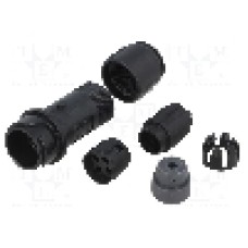 Conector circular, tata, 4 pini, BULGIN - PXP4011/04P/3540