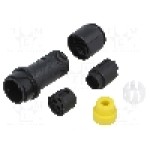 Conector circular, tata, 4 pini, BULGIN - PXP4011/04P/5055