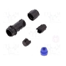 Conector circular, tata, 4 pini, BULGIN - PXP4011/04P/5560