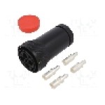 Conector circular, tata, 4 pini, BULGIN - PXP9010/04/P/1