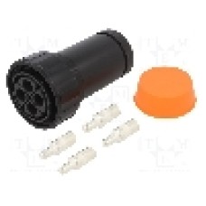 Conector circular, tata, 4 pini, BULGIN - PXP9050/04/P/1