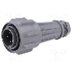 Conector circular, tata, 5 pini, BULGIN - EXP-0911/05/P