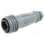 Conector circular, tata, 5 pini, BULGIN - EXP-0921/05/P