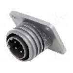 Conector circular, tata, 5 pini, BULGIN - EXP-0941/05/P