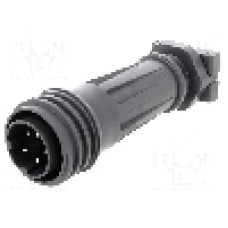 Conector circular, tata, 5 pini, BULGIN - EXP-A921/05/P