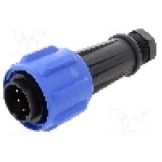 Conector circular, tata, 5 pini, BULGIN - PX0911/05/P