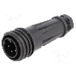 Conector circular, tata, 5 pini, BULGIN - PX0921/05/P