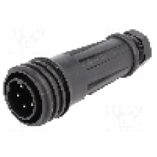 Conector circular, tata, 5 pini, BULGIN - PX0921/05/P