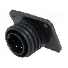 Conector circular, tata, 5 pini, BULGIN - PX0941/05/P
