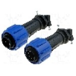 Conector circular, tata, 5 pini, BULGIN - PXA911/05/P Conector circular, tata, 5 pini, BULGIN - PXA911/05/P