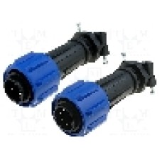 Conector circular, tata, 5 pini, BULGIN - PXA911/05/P