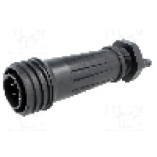 Conector circular, tata, 5 pini, BULGIN - PXA921/05/P