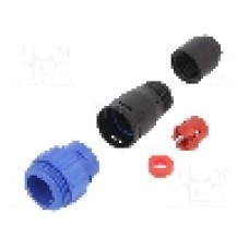 Conector circular, tata, 6 pini, BULGIN - PX0411/06P/4550