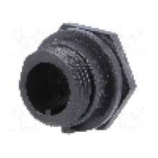 Conector circular, tata, 6 pini, BULGIN - PX0412/06P