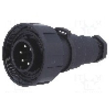 Conector circular, tata, 6 pini, BULGIN - PX0739/P