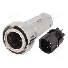 Conector circular, tata, 6 pini, BULGIN - PXM7010/06P/ST/0709/SN