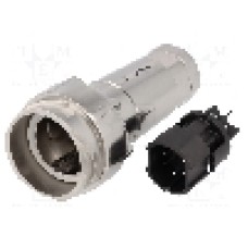 Conector circular, tata, 6 pini, BULGIN - PXM7011/06P/ST/0709/SN