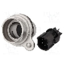 Conector circular, tata, 6 pini, BULGIN - PXM7012/06P/ST