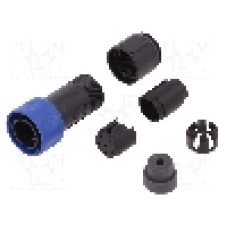 Conector circular, tata, 6 pini, BULGIN - PXP4010/06P/3540