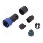 Conector circular, tata, 6 pini, BULGIN - PXP4010/06P/4045