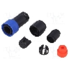 Conector circular, tata, 6 pini, BULGIN - PXP4010/06P/4550