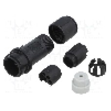 Conector circular, tata, 6 pini, BULGIN - PXP4011/06P/3035