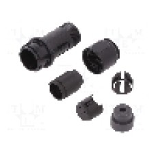 Conector circular, tata, 6 pini, BULGIN - PXP4011/06P/3540