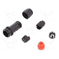 Conector circular, tata, 6 pini, BULGIN - PXP4011/06P/4550