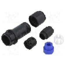 Conector circular, tata, 6 pini, BULGIN - PXP4011/06P/5560