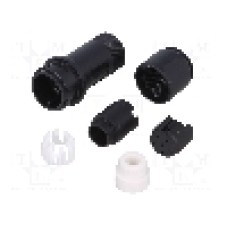 Conector circular, tata, 6 pini, BULGIN - PXP4011/06P/6065