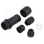 Conector circular, tata, 6 pini, BULGIN - PXP4011/06P/6570