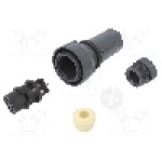 Conector circular, tata, 6 pini, BULGIN - PXP7010/06S/ST/0709 Conector circular, tata, 6 pini, BULGIN - PXP7010/06S/ST/0709