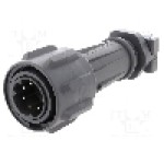 Conector circular, tata, 7 pini, BULGIN - EXP-A911/07/P Conector circular, tata, 7 pini, BULGIN - EXP-A911/07/P
