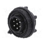 Conector circular, tata, 7 pini, BULGIN - PX0744/P