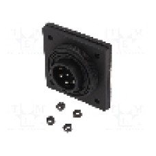 Conector circular, tata, 7 pini, BULGIN - PX0768/P