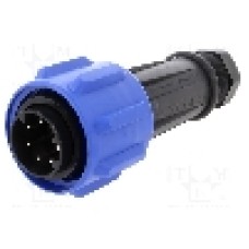 Conector circular, tata, 7 pini, BULGIN - PX0911/07/P