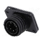 Conector circular, tata, 7 pini, BULGIN - PX0941/07/P Conector circular, tata, 7 pini, BULGIN - PX0941/07/P