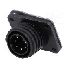 Conector circular, tata, 7 pini, BULGIN - PX0941/07/P