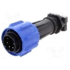 Conector circular, tata, 7 pini, BULGIN - PXA911/07/P