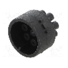 Conector circular, tata, 8 pini, BULGIN - 12734/1