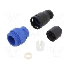 Conector circular, tata, 8 pini, BULGIN - PX0411/08P/6065