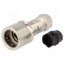 Conector circular, tata, 8 pini, BULGIN - PXM6010/08P/CR/0507