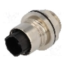 Conector circular, tata, 8 pini, BULGIN - PXM6012/08P/CR