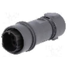 Conector circular, tata, 8 pini, BULGIN - PXP6011/08P/CR/0709