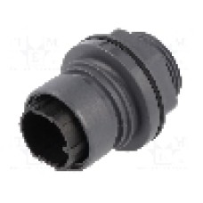 Conector circular, tata, 8 pini, BULGIN - PXP6012/08P/CR