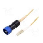 Conector fibra optica, {{Subtip conector}}, 1 pini, BULGIN - PXF4050BAC