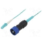 Conector fibra optica, {{Subtip conector}}, 1 pini, BULGIN - PXF4050CAB