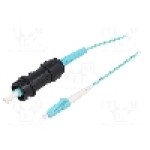 Conector fibra optica, {{Subtip conector}}, 1 pini, BULGIN - PXF4051CAB