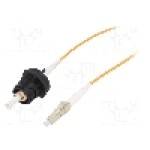 Conector fibra optica, {{Subtip conector}}, 1 pini, BULGIN - PXF4053BAA