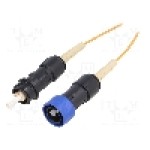 Conector fibra optica, {{Subtip conector}}, 1 pini, BULGIN - PXF4055BAA